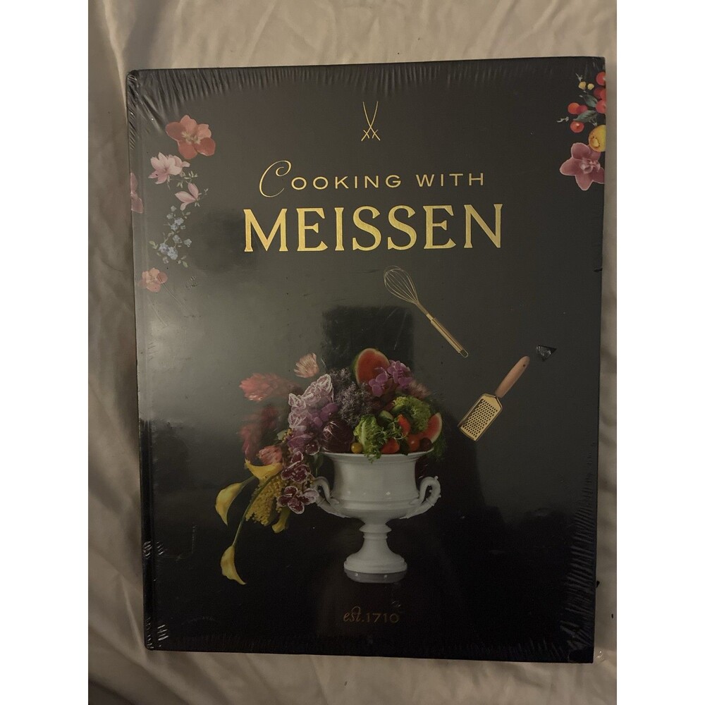 Meissen Cooking with Meissen Hardcover Book Illustrated 2022 Art Cookbook